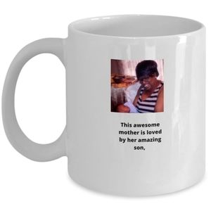 Personalized Mother's mug from sons